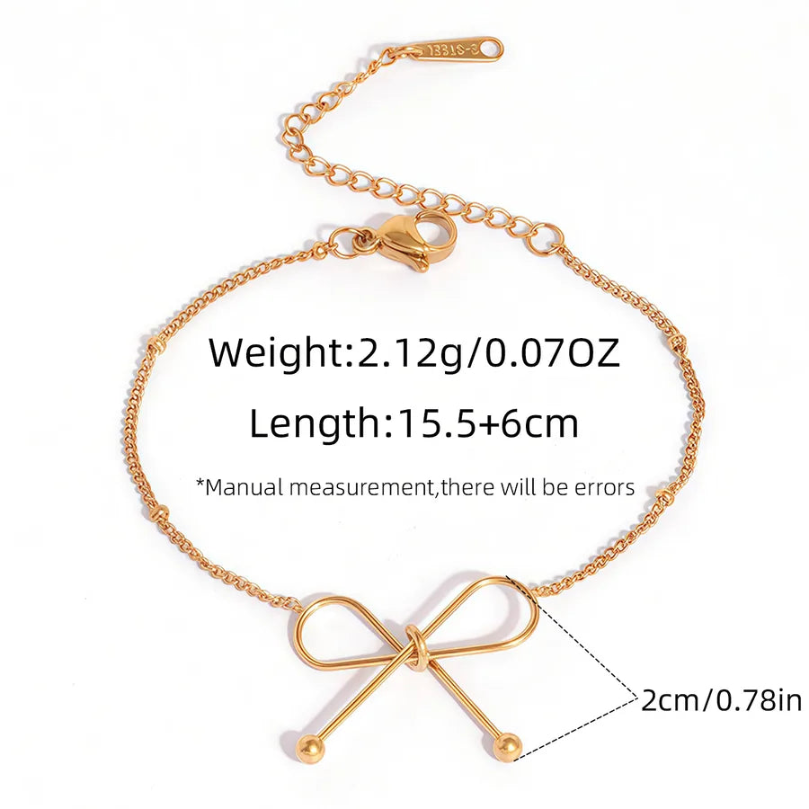 18K Gold Plated Geometric Stainless Steel Bracelet