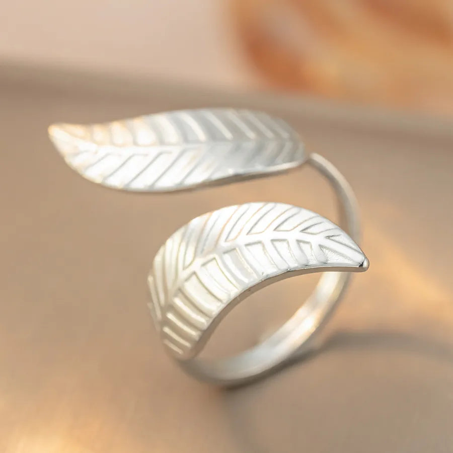 Retro Geometric Titanium Steel Ring K380 Steel Color Ring Open