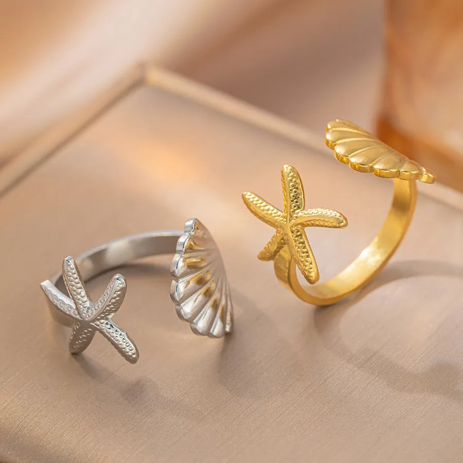 Adjustable Titanium Steel Fashion Ring