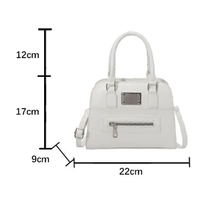 Urban Minimalist PU Leather Shoulder Tote