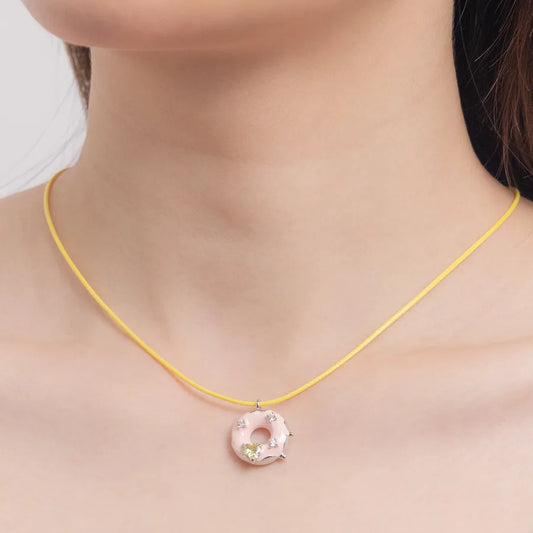 Cute Donut Ice Cream Drop Earrings