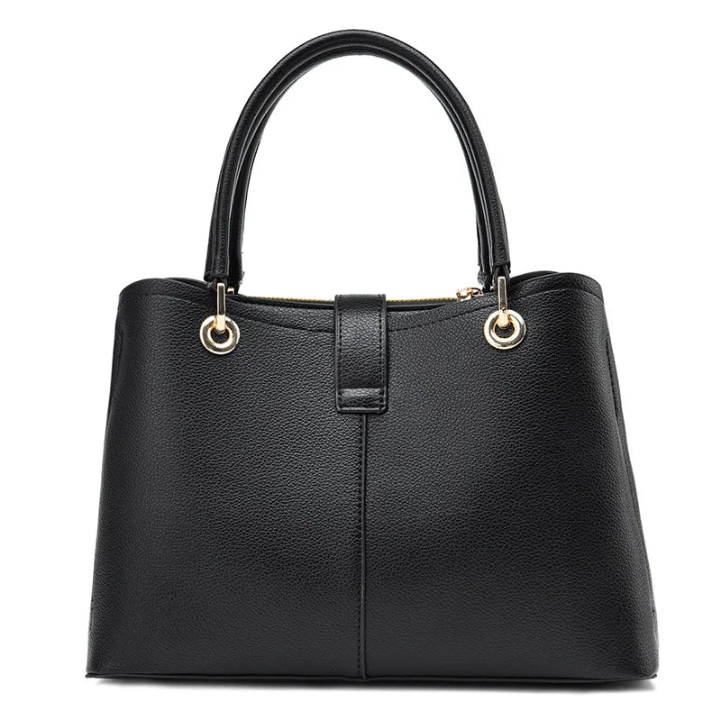 Stylish Large PU Tote Bag for Women
