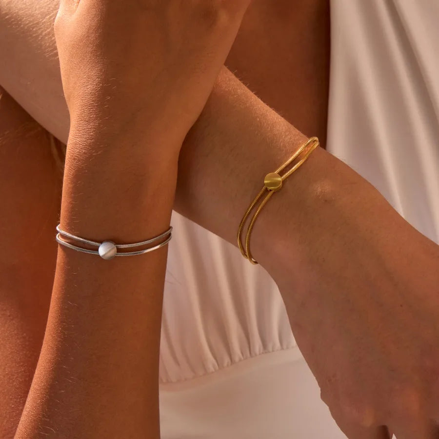 18K Gold Plated Snake Chain Bracelet