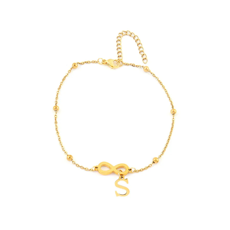 Gold Infinity Anklet – 18K Plated Stainless Steel