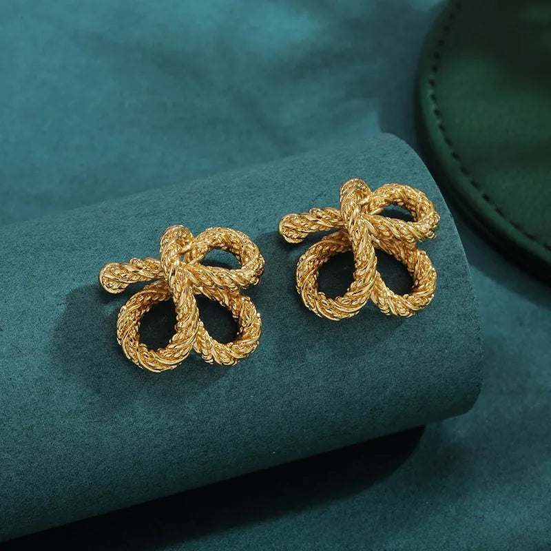 Bold Titanium Steel Large Hoop Earrings $ES066