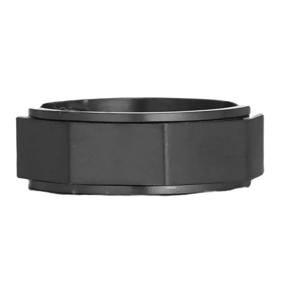 Titanium Steel Octagonal Spinner Ring