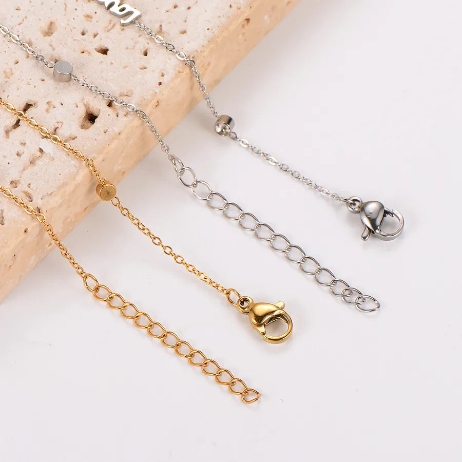 18K Gold-Plated Love Anklet for Women