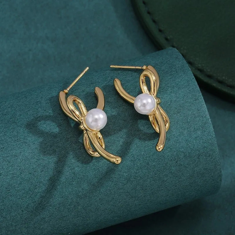 Bold Titanium Steel Large Hoop Earrings ES033