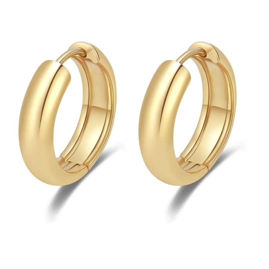 Luxury Titanium Steel Geometric Earrings