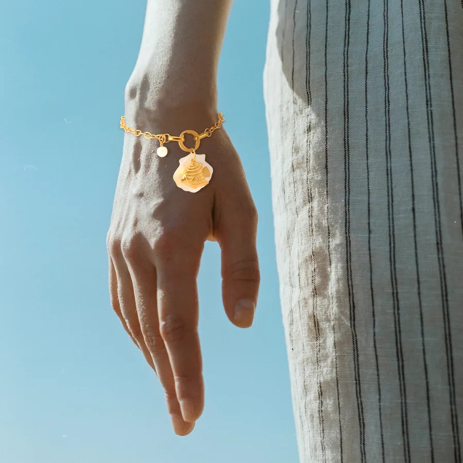 18K Gold Plated Tropical Fish Bracelet