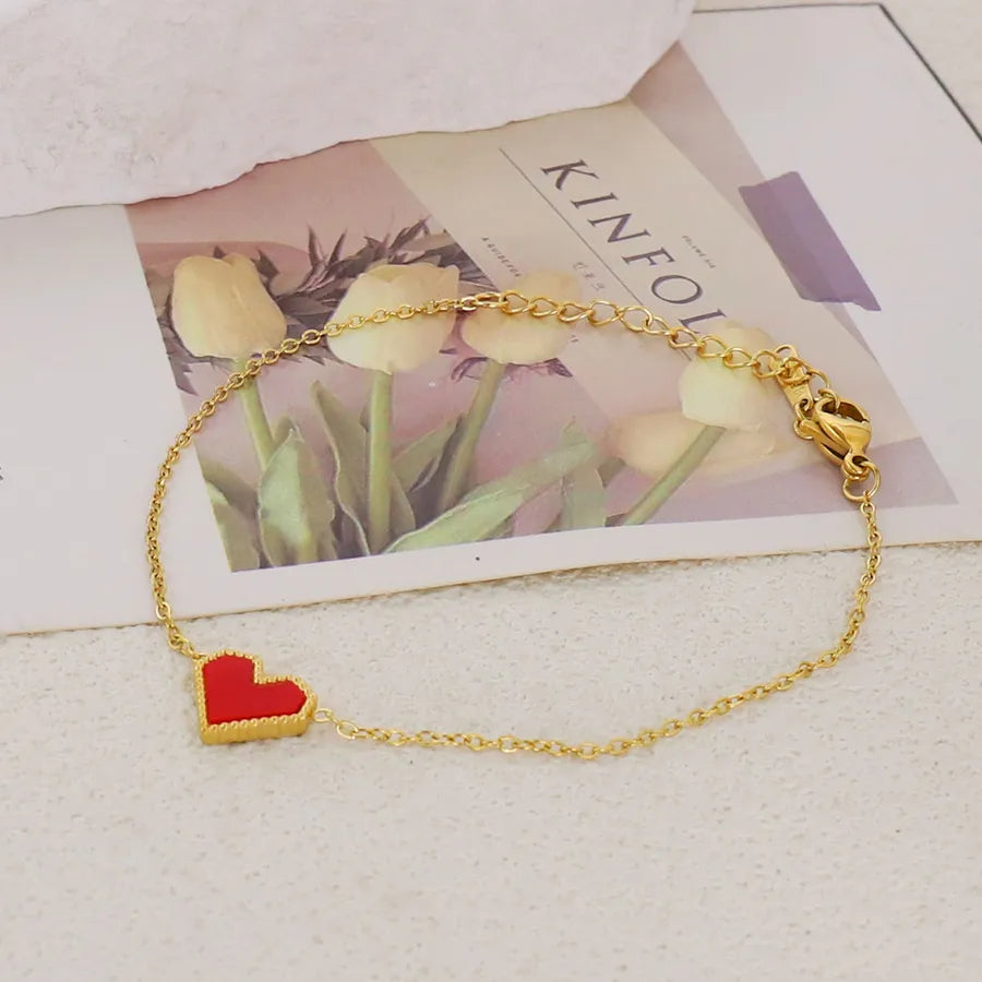 Gold Plated Stainless Steel Asymmetric Bracelet Average Size Gold Style 50