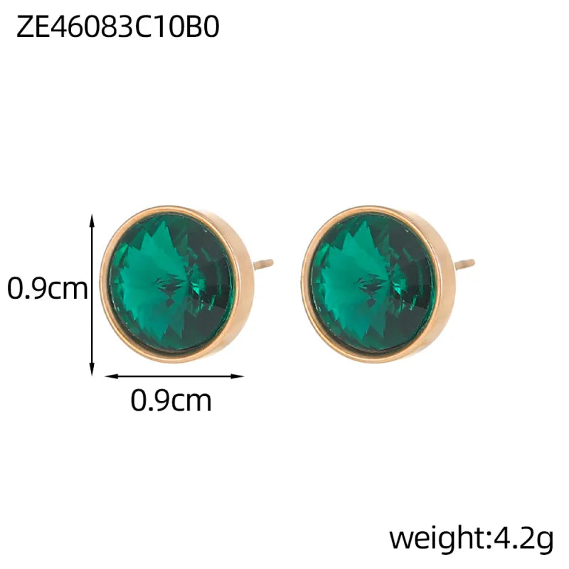 Minimalist Gold-Plated Titanium Necklace One Size ZE46083C10B0 9*9*1