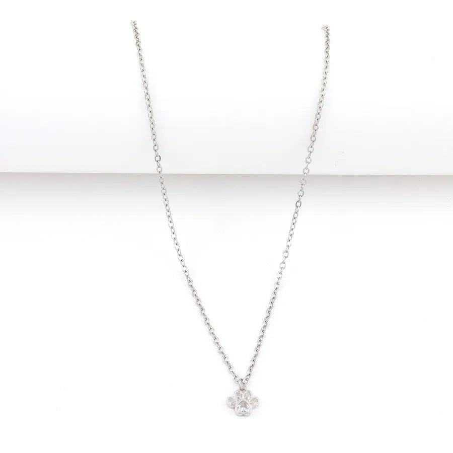 Gold Cat Claw Pendant Necklace – Stainless Steel