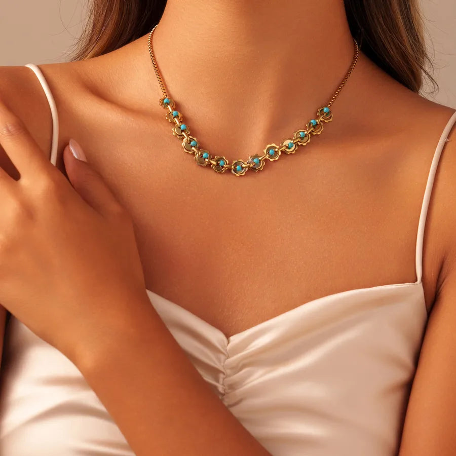 18K Gold PVD Coated Stainless Steel Necklace