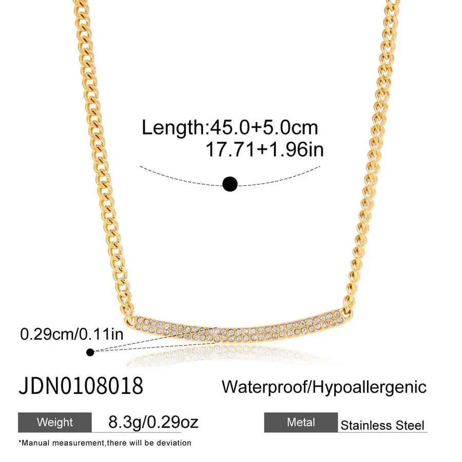18K Gold Smiley Face Necklace for Women