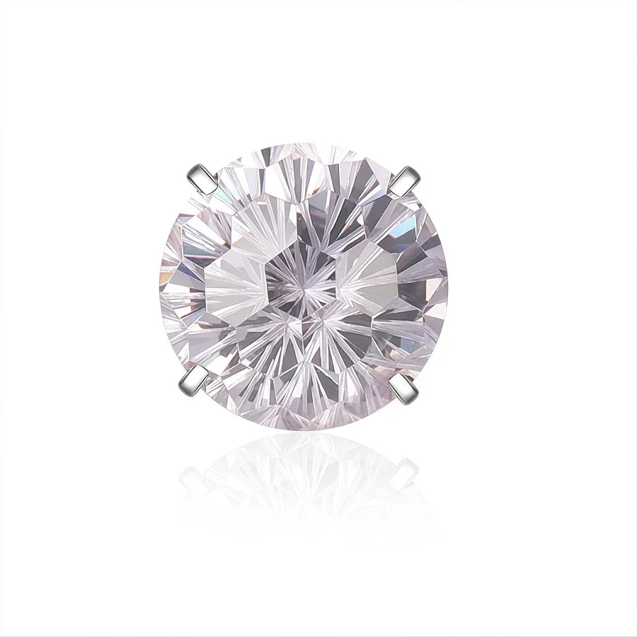 Titanium Geometric Lightning Ear Studs – 5 Pack Turn Blue 6mm (single Head M0.9)