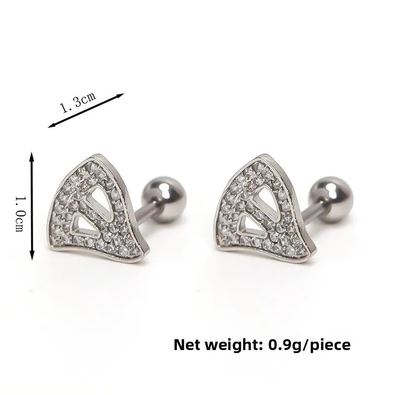 Men's Geometric Stainless Steel Ear Cuff