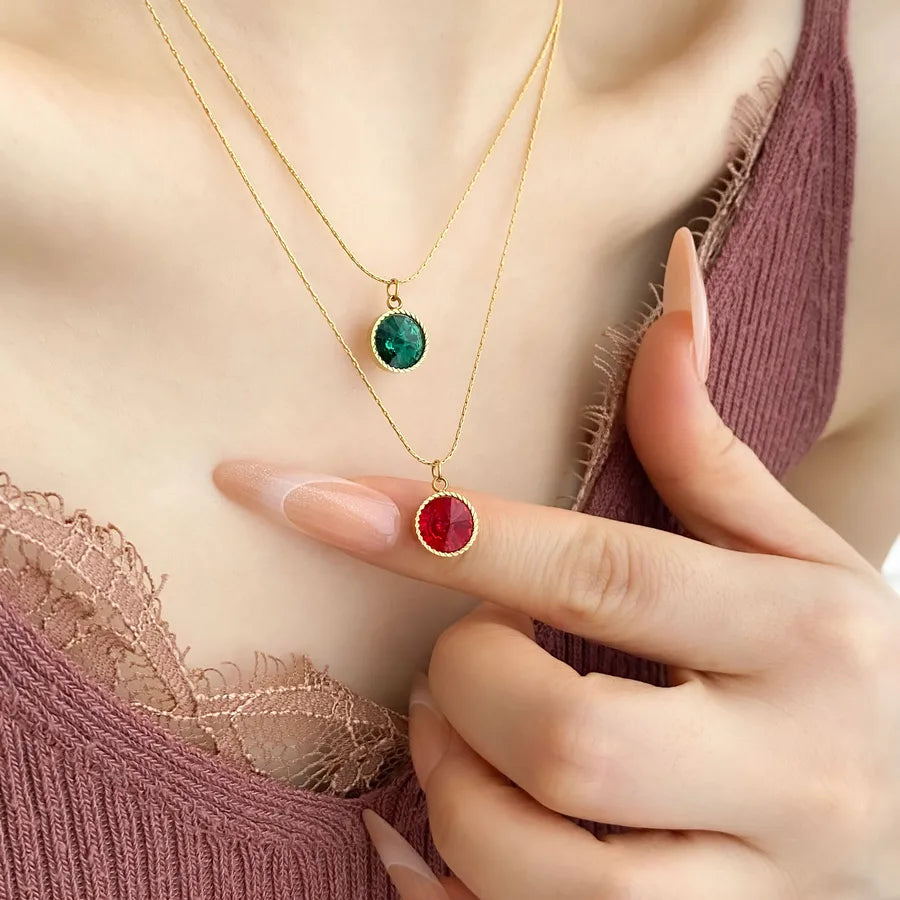 Minimalist Gold-Plated Titanium Necklace